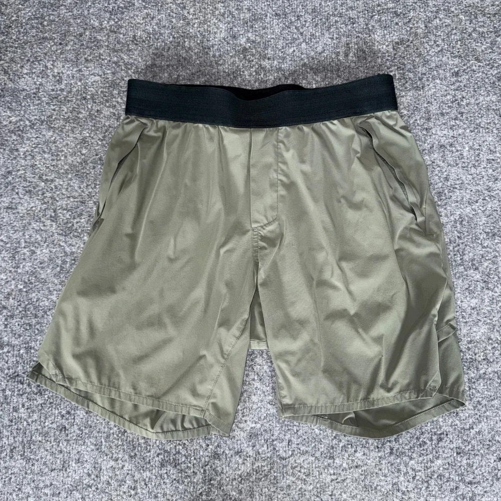 Ten Thousand Tactical Shorts Mens Small Olive Green Ripstop Performance Training
